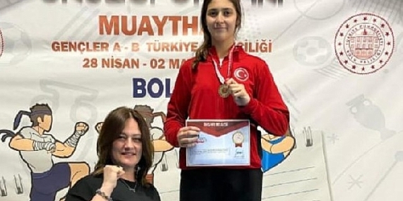 Gölcük’ten bir Türkiye Şampiyonu daha çıktı
