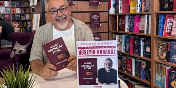 Hüseyin Karagöz’ün Kilitli Hatıralar kitabının imza günü yapıldı