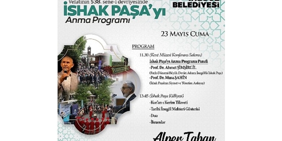 İshak Paşa Vefatının 538. Yılında Anılacak