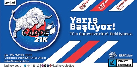 Kadıköy Cadde 10K-21K koşuları için geri sayım başladı.