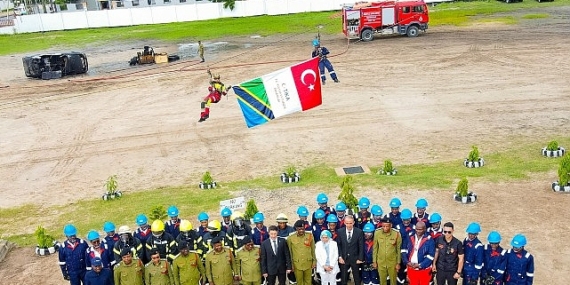 Konya Büyükşehir İtfaiyesi Tanzanya’da Yangın ve Arama Kurtarma Eğitimini Başarıyla Tamamladı