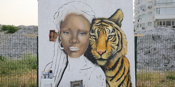 Küçükçekmece Graffitiyle Renklendi