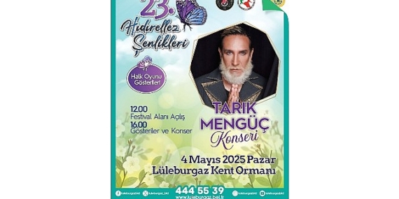 Lüleburgaz Belediyesi’nin Hıdırellez Şenlikleri 4 Mayıs’ta