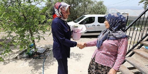 Menderes’te Şehit Anneleri Unutulmadı