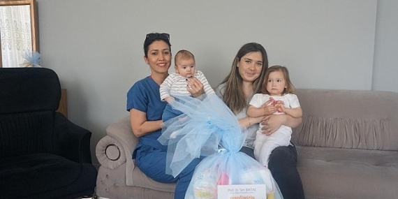 Milas Belediyesi tarafından sosyal sorumluluk projesi olarak sürdürülen ‘Hoş Geldin Bebek Projesi’ devam ediyor.