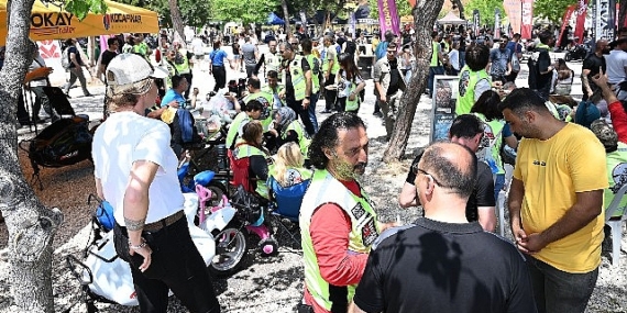 Motosiklet tutkunları Kemer’de buluştu
