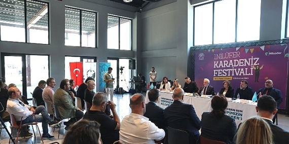 Nilüfer’de Karadeniz Festivali zamanı