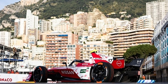 Nissan Formula E Takımı Monako’ya damga vurdu