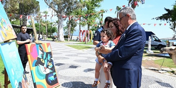 Öğrencilerden sanatla çevreye duyarlılık mesajı