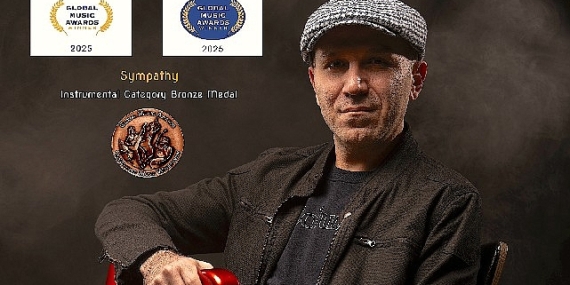 Özgür Aydın’ın ‘Sympathy’ Albümüne Global Music Awards’tan Ödül