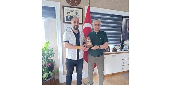 Polat Dede’den Başkan Topaloğlu’na teşekkür ziyareti
