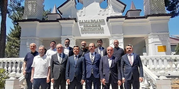TDBB Başkanı Altay Semerkant’ta Çeşitli Temaslarda Bulundu