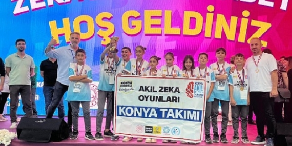 Türkiye 7. Akıl ve Zeka Oyunları Finalleri’ne Bu Yıl da Konyalı Öğrenciler Damga Vurdu