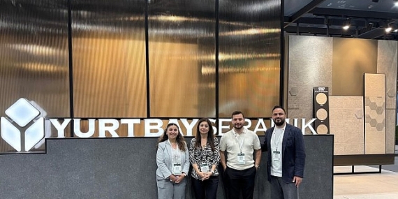 Yurtbay Seramik dünyanın lider fuarı Coverings’te en beğenilen ürünlerini sergiledi