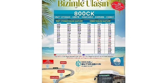 800CK, 6 Haziran’da yola çıkıyor