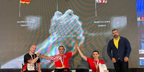 Avrupa Bilek Güreşi Şampiyonası’nda Bağcılar Rüzgârı