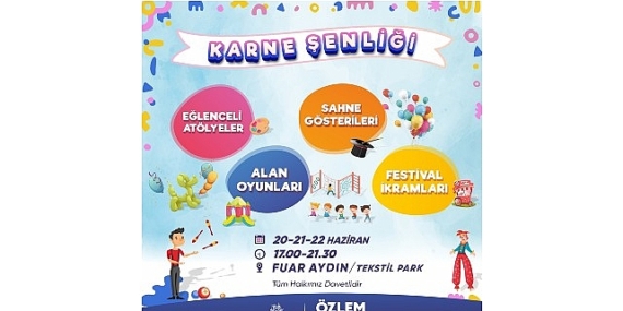 Başkan Çerçioğlu’ndan Öğrencilere Tatil Hediyesi: Karne Şenliği Başlıyor