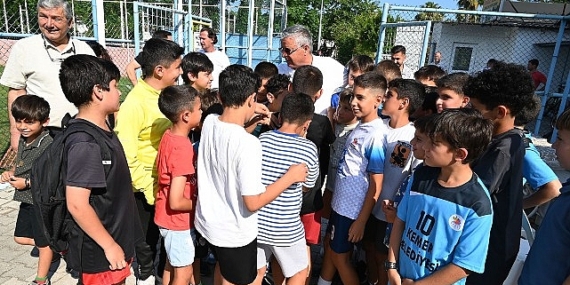 Başkan Topaloğlu’ndan futbolculara mangal