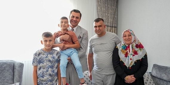 Başkan Zeyrek’ten Küçük Ali’ye Bayram Sürprizi