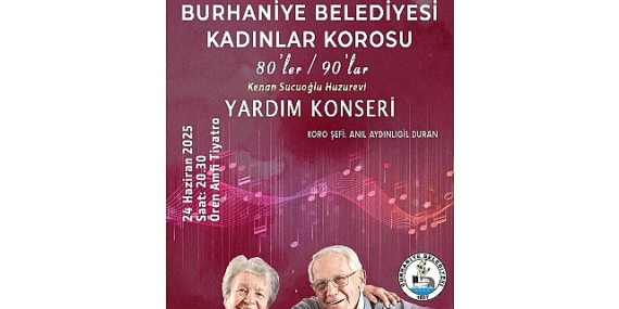 Burhaniye Belediyesi Kadınlar Korosu’ndan Yardım Konseri