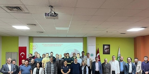 Büyükşehir İtfaiyesi’nden KOÜ personeline eğitim