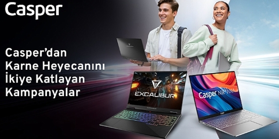 Casper’dan karne heyecanını ikiye katlayan kampanyalar