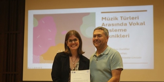 Ege Üniversitesinde “Vokal Süsleme Teknikleri” Workshopu