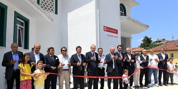 Osmangazi Belediyesi’nden Seçköy Mahallesi Camii’ne hizmet eli