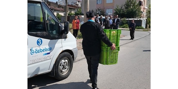 Özbelsan Ekmeğine Yoğun İlgi…