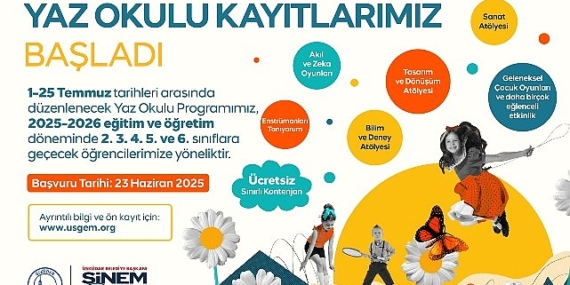 Üsküdar Belediyesi Yaz Okulu Kayıtları Başladı