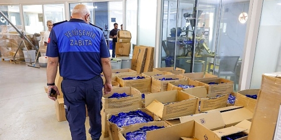 Yenişehir Belediyesi ruhsatsız gıda takviyesi üreten tesisi mühürledi