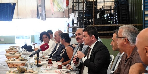 Başkan Erkan Aydın, Dikkaldırım’da vatandaşla buluştu