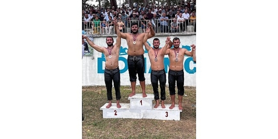 Belediye güreşçisi Balcı ikinci oldu