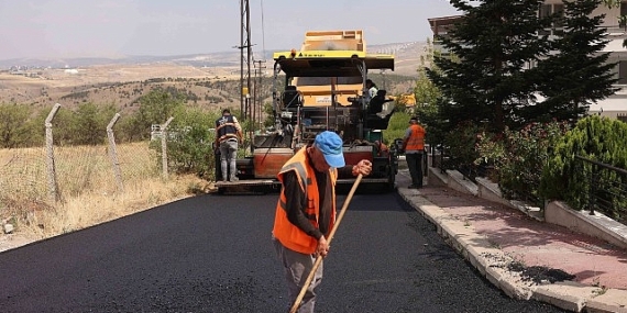 Çankaya’da Asfalt Çalışmaları Sürüyor