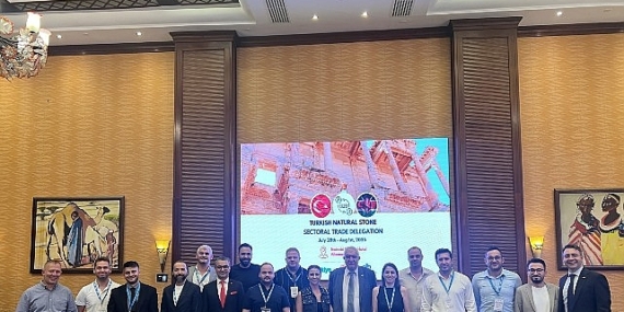 Doğal taş ihracatçıları Kenya’dan yeni ihracat bağlantılarıyla geldi