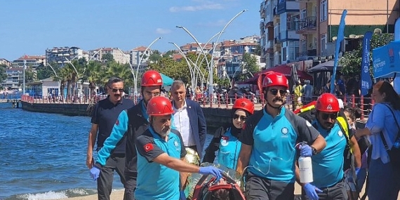 Gölcük’te Gerçeğini Aratmayan Tatbikat