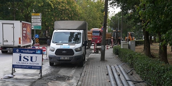 İSU’dan Yahyakaptan’da altyapı hamlesi