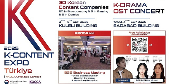 “K-Content Expo Türkiye’de” kapılarını açıyor