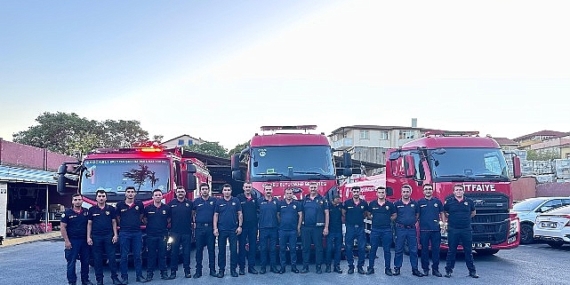Kocaeli İtfaiyesi Çanakkale’ye gitti