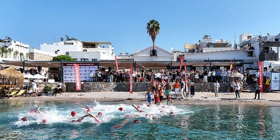 Memorial ve Yüzme Federasyonu Bodrum’da Sağlığa Kulaç Attı