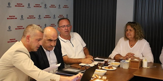 Muhtarların talepleri Büyükşehir’de karşılık buldu