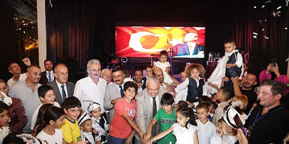 Nilüferli çocuklara sünnet şöleni