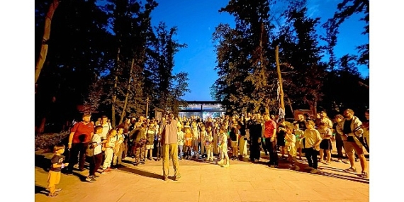 Ormanya’da çocuklara özel gece yürüyüşü