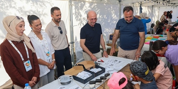 Uçurtma şenliği coşkuyla sona erdi