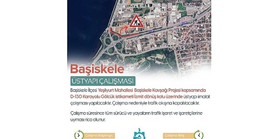 Yuvacık Kavşağı’nda trafik düzenlemesi