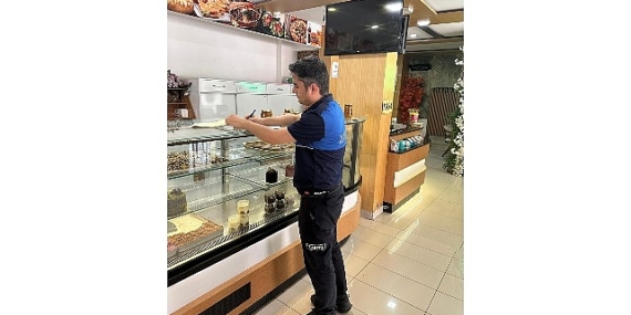Zabıtadan Pastane, Tatlıcı Ve Dondurmacılara Denetim
