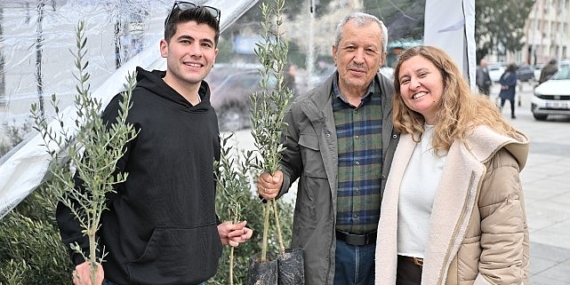 Atık Piller Toplanıyor, Fidanlar Toprakla Buluşuyor
