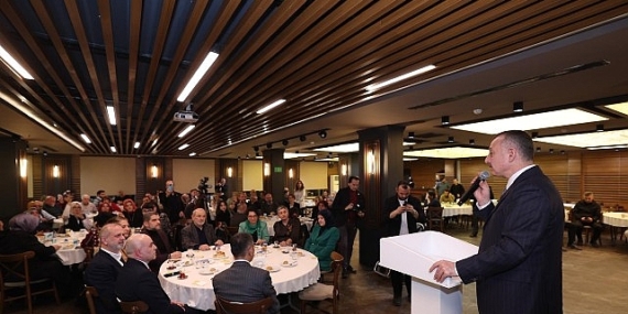 Başkan Büyükakın, Kültürel Miras Taşıyıcıları ile iftar yaptı