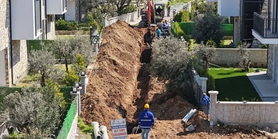 Başkan Çerçioğlu’ndan Davutlar’da Altyapi Yatırımı