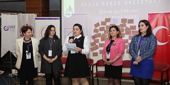 Bursa Kadın Çalıştayı’ndan Eşitlikçi Kent İçin Güçlü Yol Haritası